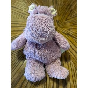 Warmies Lavender Scented Purple Hippo Microwavable Weighted Plush Stuffed Animal
